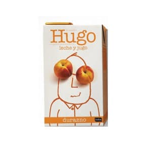 Hugo Bebida de Jugo+Leche x 1 lt Sabor durazno **Hugo** | Jugo - Cod:ABZ21