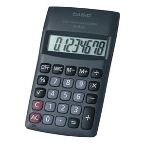 CALCULADORA CASIO - HL-815L-BK-W-DH | Calculadora - Cod:ACM01