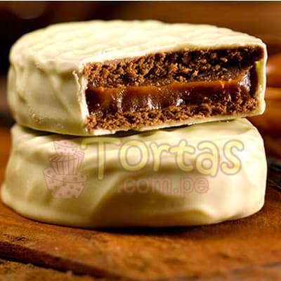 La Casa del Alfajor | Alfajores con Chocolate Blanco - Whatsapp: 980-660044