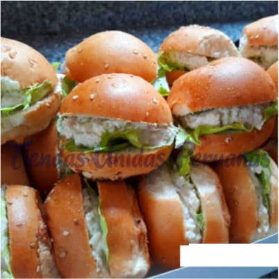 Mini Sandwichs Delivery | Mini Sandwich pollo x 16 - Whatsapp: 980-660044