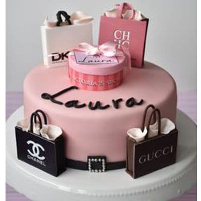 Chanel fondant cake | Torta para chicas |  Pastel de Chanel | Torta del Tema Chanel - Whatsapp: 980-660044