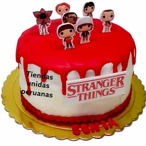 Torta Stranger Things - Cod:ENP17