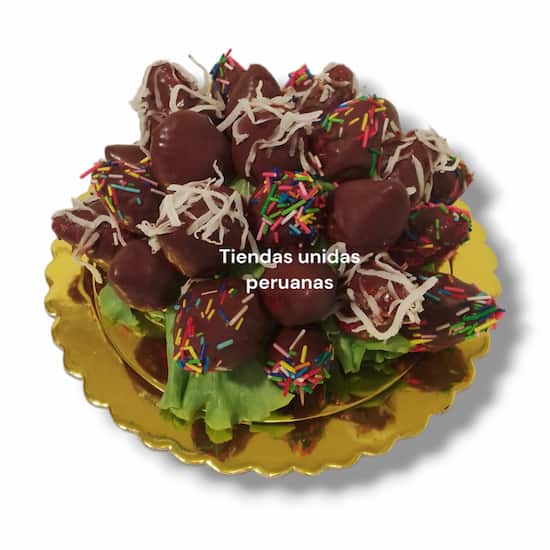 informacion detallada Fresas Delivery con Chocolate 