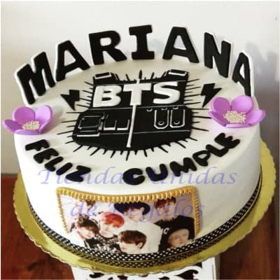 Torta BTS 2 | Kpop Cakes | Tortas Coreanas - Cod:KPO03