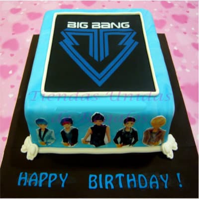 Torta Big Bang | Kpop Cakes | Tortas Coreanas - Whatsapp: 980660044