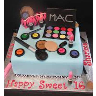 Pastel Maquillaje Tematico MAC | Torta mac | Tortas de maquillaje | Torta para chicas | Tortas - Whatsapp: 980-660044