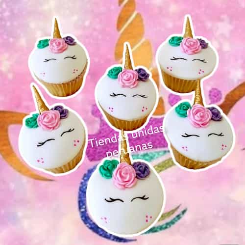 Delivery de Regalos | Cupcakes de Unicornio - Cod:MCM01