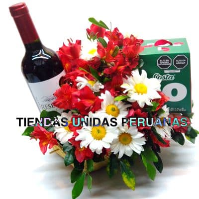 Arreglos Florales Navidad | Canasta Navideña - Whatsapp: 980660044