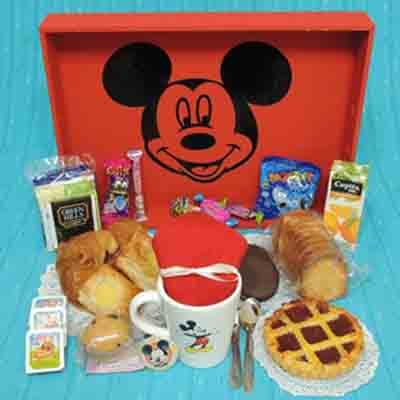 Desayunos Infantiles | Cajas de desayuno sorpresa Mickey para Niños - Cod:NOS04