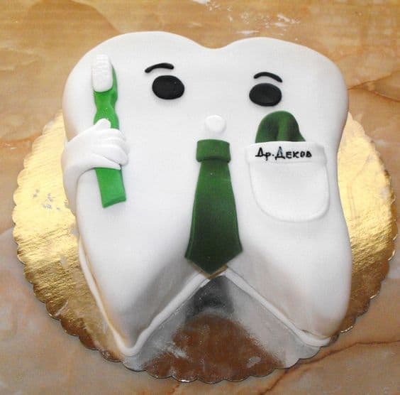 Torta para Dentista | Torta dentista - Cod:OLG01