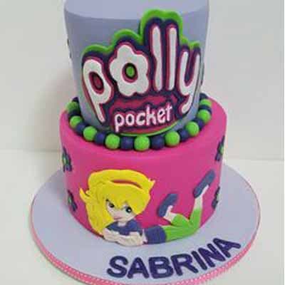 Torta Polly pocket 10 | Polly Pocket Torta De Cumpleaños - Cod:PLL10