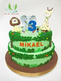 Torta Safari | Torta Safari para niños - Whatsapp: 980-660044