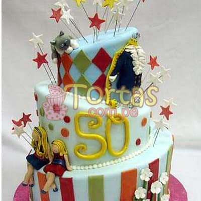 Torta de bodas | Tortas Bodas De Oro - Cod:TCS13