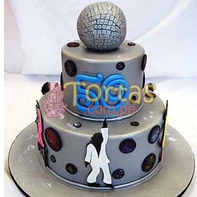 Torta para 50 años | Tortas Bodas De Oro - Cod:TCS14