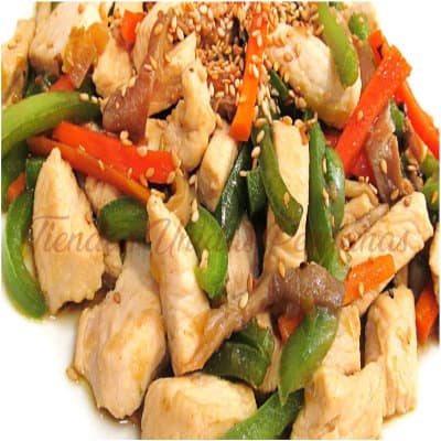 Pollo Tipakay con Pollo con Verduras | Chifa a Delivery | Chifa platos a la Carta - Whatsapp: 980-660044
