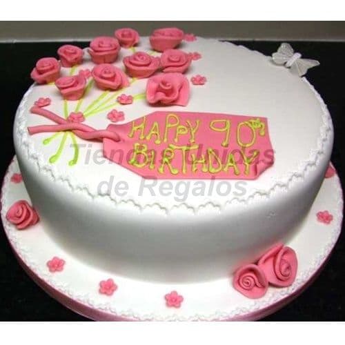 Tortas con Flores | Tortas Florales | Tortas de Flores | Pastel con Flores - Whatsapp: 980660044