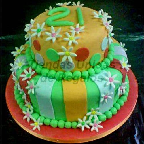 Tortas de Flores | Tortas Florales | Tortas de Flores | Pastel con Flores - Whatsapp: 980-660044