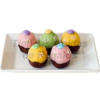 Cupcakes Huevos Pascua | Cupcakes Personalizados Para Regalos - Cod:WMF05
