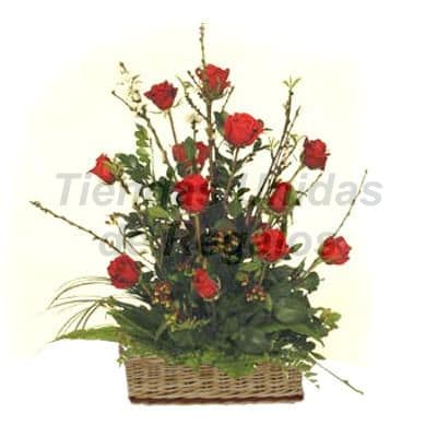Arreglo de Rosas Feliz dia | Arreglos florales lima - Whatsapp: 980-660044