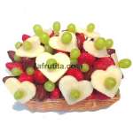 Cestas de frutas y Chocolate | Canastas de Chocolate con Frutas | Frutas Delivery - Cod:QFP06