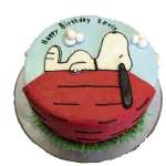 Torta  Snoopy redonda | Torta Snoppy | Pastel de Snoopy - Cod:SNP08