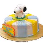 Torta Snoopy Especial | Torta Snoppy | Pastel de Snoopy - Cod:SNP15
